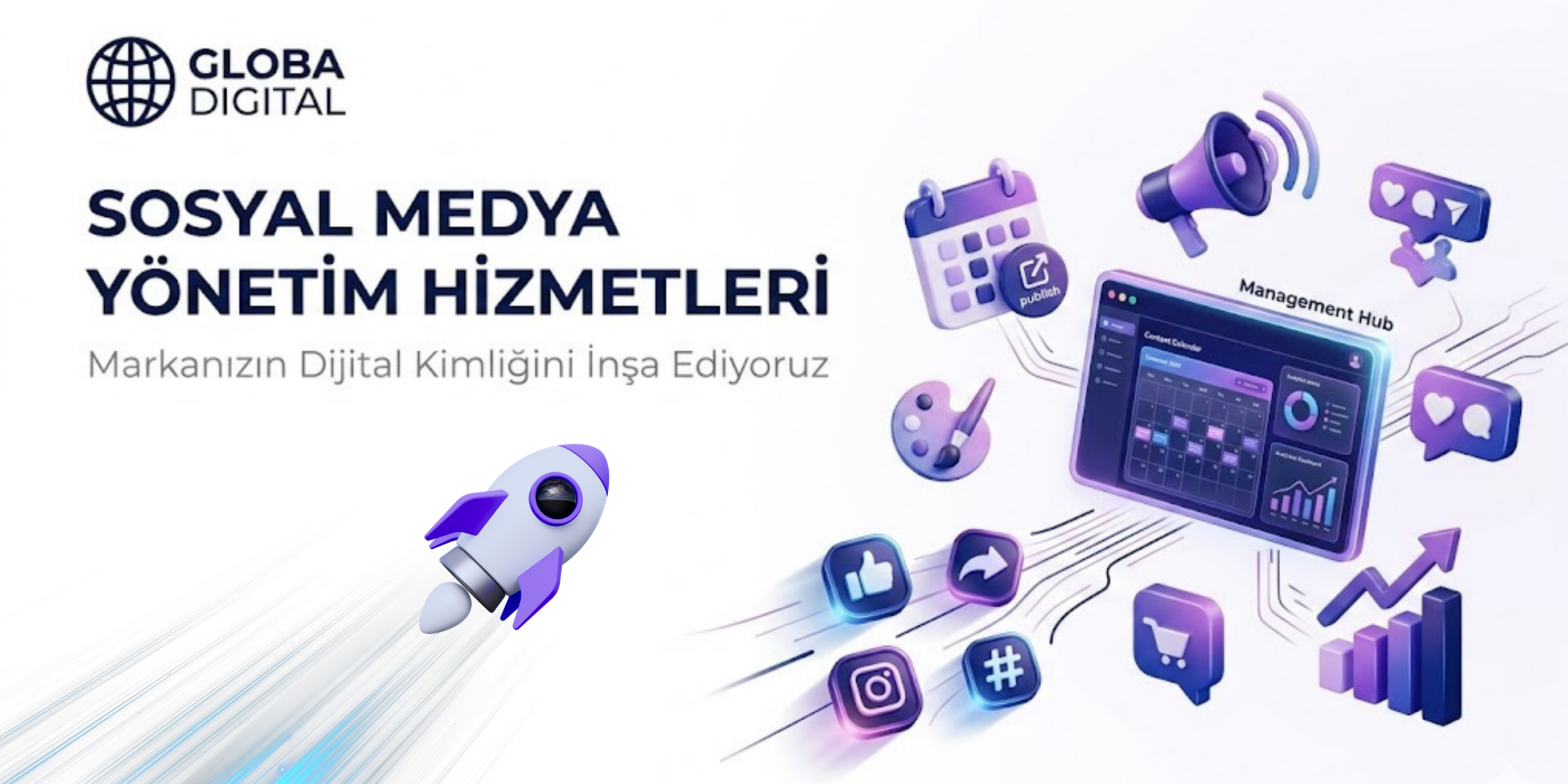 Globa Digital - Sosyal Medya Yönetim Hizmetleri